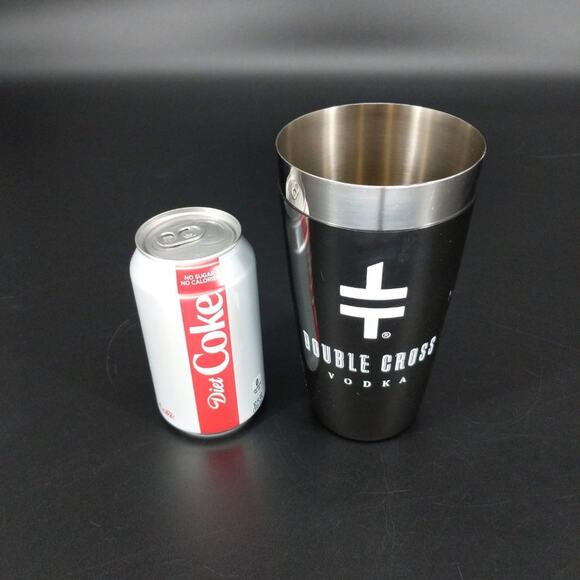Double Cross Vodka Large Martini Cocktail Bartender Style Shaker - GUC - Picture 3 of 14